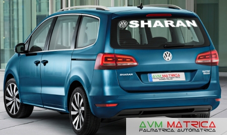 Volkswagen Sharan szélvédőmatrica 2