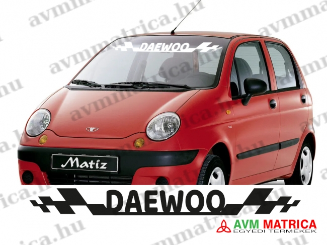 Daewoo szélvédőmatrica 1