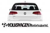 Volkswagen motorsport szélvédőmatrica