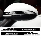 Chevrolet visszapillantó dekorcsík matrica 3