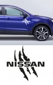 Nissan karmolás autómatrica