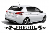 Peugeot szélvédőmatrica 2