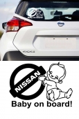 Nissan baby on board autómatrica