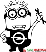 Opel szerelő minion autómatrica